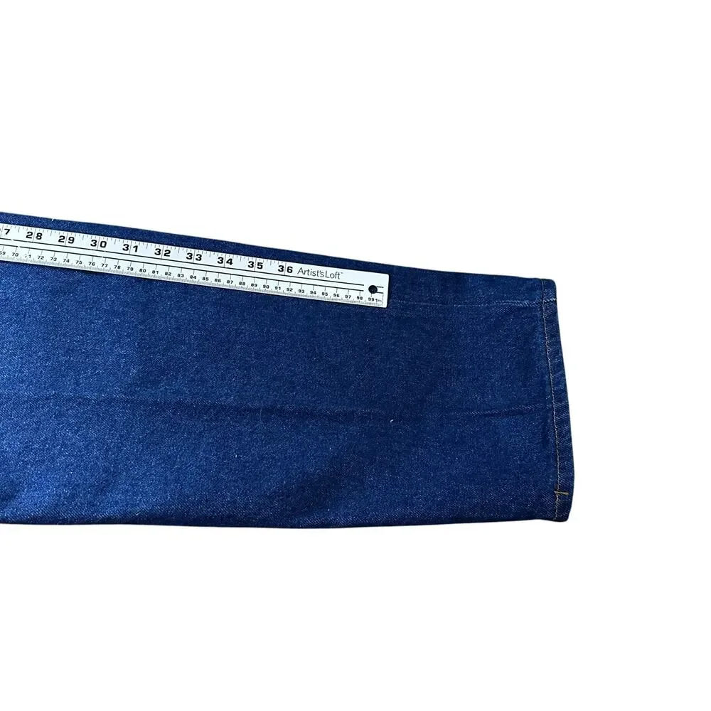 Vintage Levi's Orange Tab 505 Jeans Men’s 42 x 32‎ Dark Blue Denim Straight USA